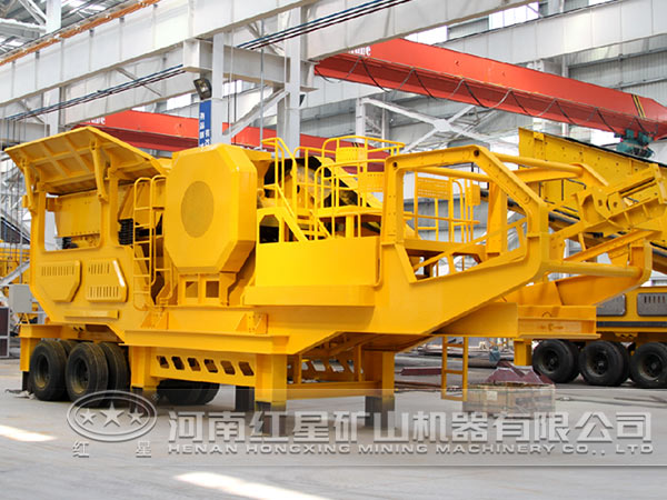 價(jià)格實(shí)惠的移動破碎站圖片