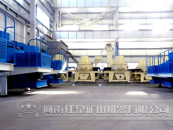 制砂機(jī)廠區(qū) 制砂機(jī)廠區(qū)