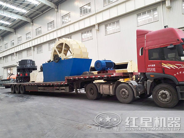 甘肅金昌花崗巖破碎加工項目發(fā)貨現場 甘肅金昌花崗巖破碎加工項目發(fā)貨現場