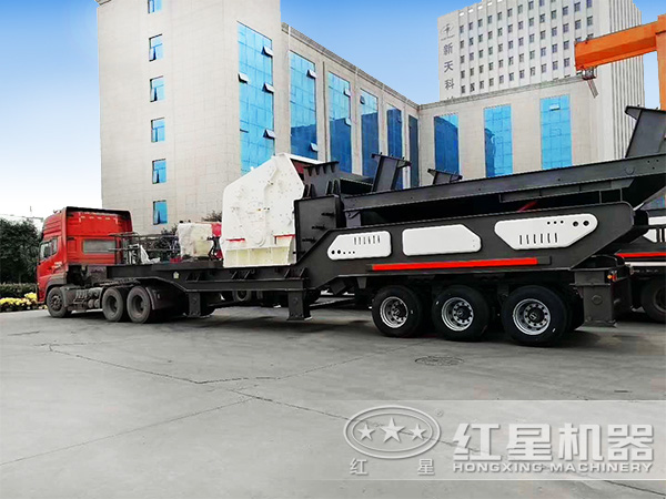 時產(chǎn)400噸混凝土移動破碎站出行 時產(chǎn)400噸混凝土移動破碎站出行