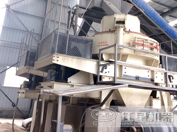 制砂機作業(yè)現場