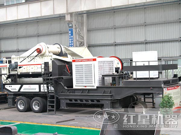 混凝土車(chē)載移動(dòng)磕石機(jī) 混凝土車(chē)載移動(dòng)磕石機(jī)