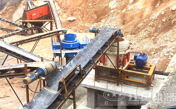 砂石生產(chǎn)線作業(yè)現(xiàn)場 砂石生產(chǎn)線作業(yè)現(xiàn)場