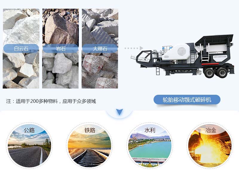 流動(dòng)碎石機(jī)應(yīng)用范圍 流動(dòng)碎石機(jī)應(yīng)用范圍