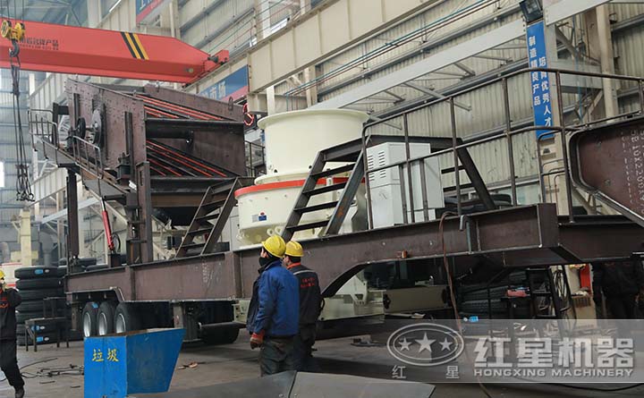 紅星移動(dòng)制沙機(jī)生產(chǎn)車間 紅星移動(dòng)制沙機(jī)生產(chǎn)車間