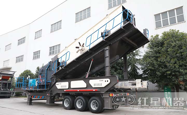 移動(dòng)石子篩分機(jī) 移動(dòng)石子篩分機(jī)