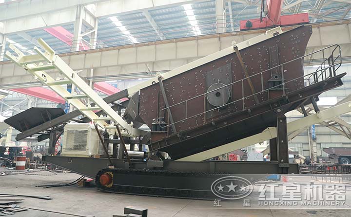 移動(dòng)篩分機(jī)生產(chǎn)車間 移動(dòng)篩分機(jī)生產(chǎn)車間