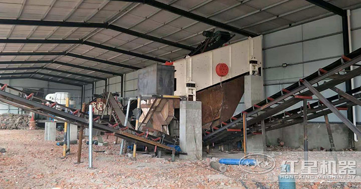 制砂現(xiàn)場(chǎng)