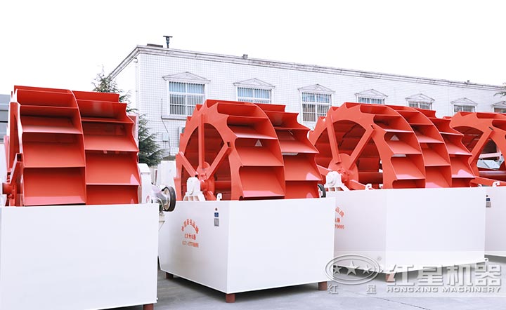 洗砂機(jī)有單輪、雙輪以及三輪洗砂機(jī)