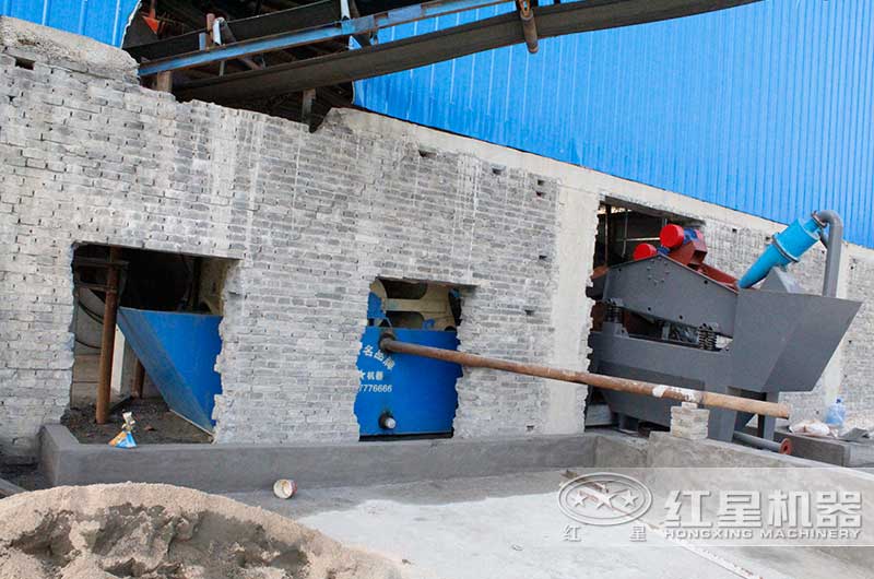 洗砂機(jī)現(xiàn)場 洗砂機(jī)現(xiàn)場