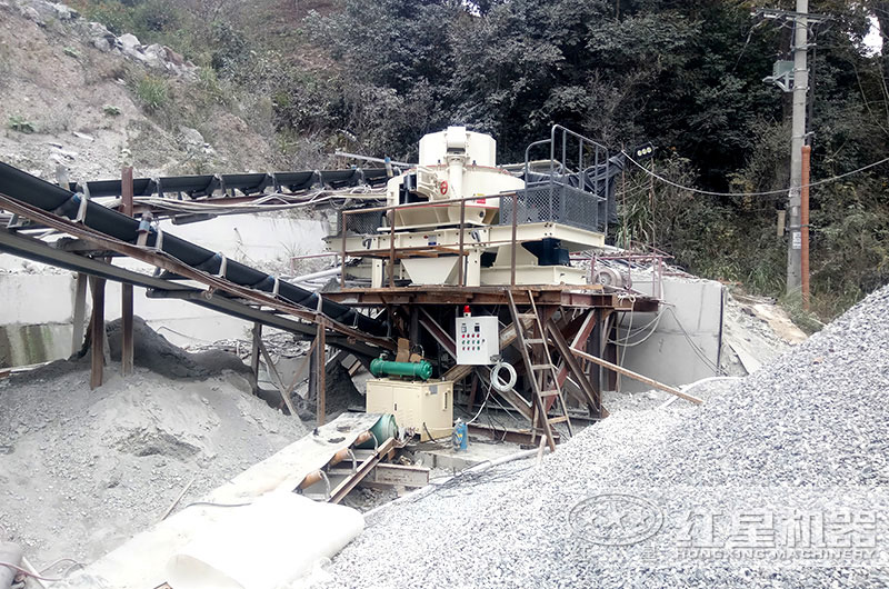 制砂機(jī)加工生產(chǎn)客戶現(xiàn)場